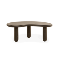 Salontafel Rondo - 110cm Donkerbruin