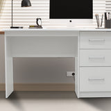 Bureau 'Mateo' 3 lades Wit
