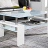 Salontafel 'Alana' Hoogglans wit