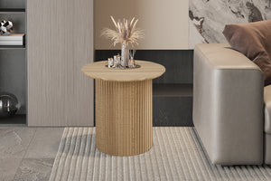 Salontafel Lagos Naturel - 50 cm Rond