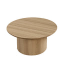 Salontafel 'Lagos' 80 cm Rond Decor Eik Naturel