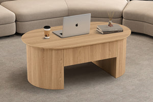Salontafel Lagos Naturel - 120 cm Lift-top