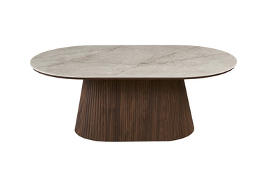Salontafel 'Vigo' 120 cm Decor Donkere Eik Shakespear Beige