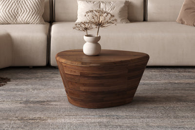 Salontafel Matteo - 70 cm Organisch Mangohout