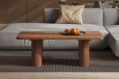 Salontafel Jean - 120 cm Rechthoekig Mangohout