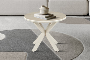 Salontafel Noa Beige - 60 cm Rond