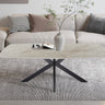 Salontafel 'Apollo' 130 cm Deens Ovaal Glanzend Steen Shakespeare Beige