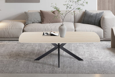 Salontafel Apollo Baroque Beige - 130 cm Deens Ovaal