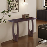 Console 'Braga' Deens Ovaal Mango hout Donkerbruin