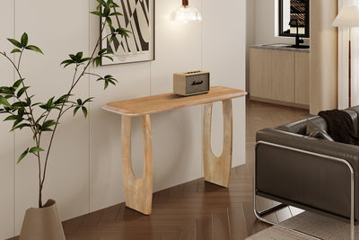Consoletafel Braga Amandel - 120 cm Mangohout