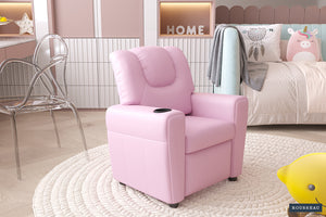 Kinderfauteuil Renée Roze - Relaxstoel met Voetsteun