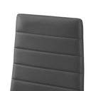 Eetkamerstoelen Cato/Kenzo Grijs - Set van 4