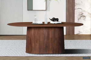 Eettafel Miguel - 200 cm Ovaal Mangohout