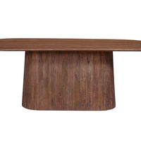 Tafel 'Miguel' 230 cm Ovaal Mango hout Lichtbruin