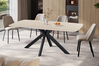 Eettafel Apollo Baroque Beige - 180 cm Deens Ovaal