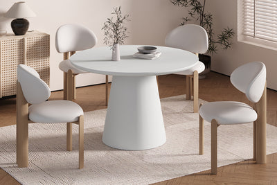 Eettafel Tavira Cement Ecru - 120 cm Rond