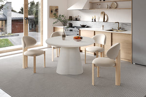 Eettafel Faro - 120 cm Rond Cement