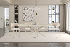 Eettafel Noa Beige - 180 cm Deens Ovaal