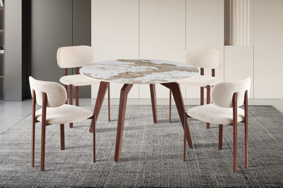 Eettafel Alma - 120 cm Rond
