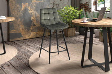 Counterstoel Juta Groen
