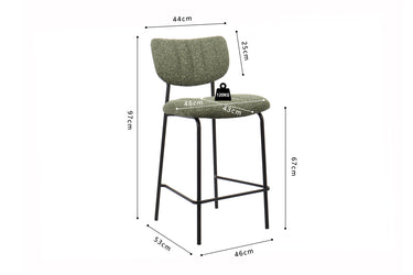 Counterstoel Antura Groen