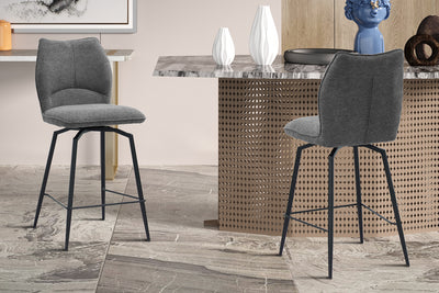 Counterstoel Lara Grijs
