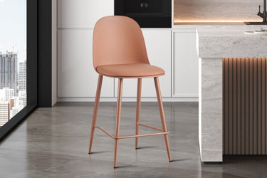 Counterstoel Jasmin Terracotta