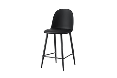 Counterstoel Jasmin Zwart