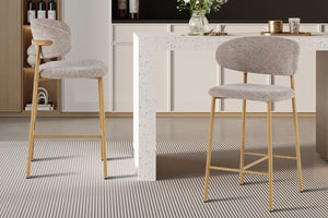 Counterstoel Coco Naturel Zand