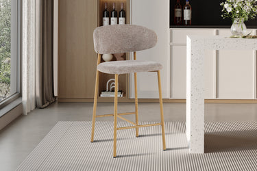 Counterstoel Coco Naturel Zand