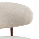 Counterstoel Coco Walnoot Beige