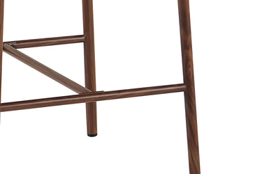 Counterstoel Coco Walnoot Beige