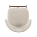 Counterstoel Coco Walnoot Beige