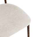 Counterstoel Coco Walnoot Beige