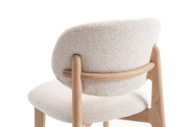 Counterstoel 'Carmen' Naturel Eik Ote Milan 103 Beige Gemonteerd