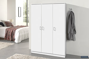 Opbergkast Ray Wit - 120 cm 3 Deuren