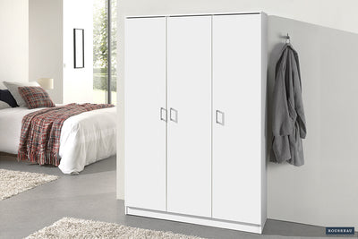 Opbergkast Ray Wit - 120 cm 3 Deuren