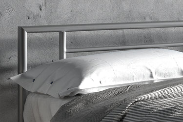 Bed 'Sandro' 160x200 met lattenbodem Grijs