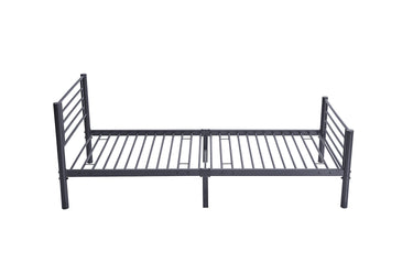 Bed 'Sammy' 90x200 Metaal Donkergrijs