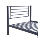 Bed 'Sammy' 90x200 Metaal Donkergrijs