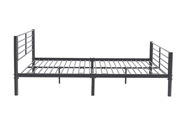 Bed 'Sammy' 140x200 Metaal Donkergrijs