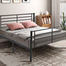 Bed 'Sammy' 160x200 Metaal Donkergrijs