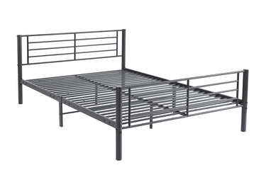 Bed 'Sammy' 160x200 Metaal Donkergrijs