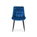 Eetkamerstoel Juta Blauw