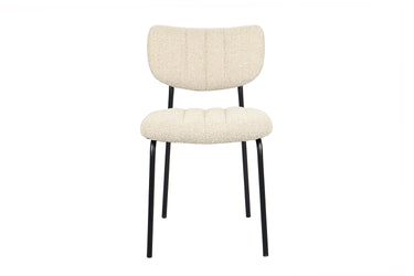 Eetkamerstoel Antura Bouclé Beige