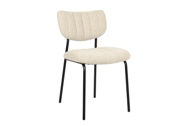 Eetkamerstoel Antura Bouclé Beige