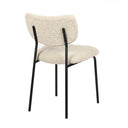 Eetkamerstoel Antura Bouclé Beige