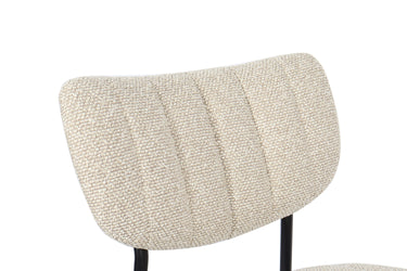 Eetkamerstoel Antura Bouclé Beige