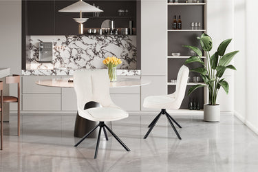 Eetkamerstoel Mori Beige Draaibaar
