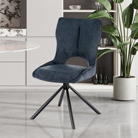Eetkamerstoel Mori Blauw Draaibaar
